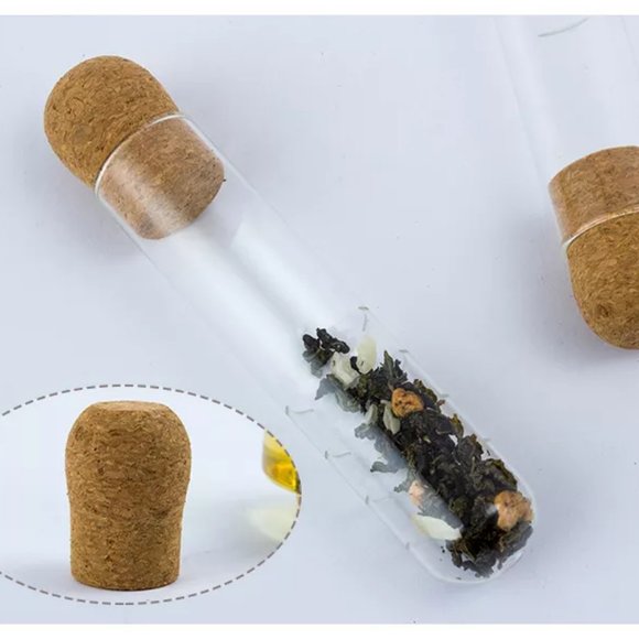 Tea Strainer Accessories Glass Test Tube Tea Strainer Glass Tube Tea Infuser - Picture 16 of 16